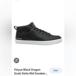 Womens Feiyue Delta Mid Dragon Scale Sneaker